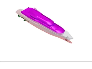 Yacht 62 3D Model preview