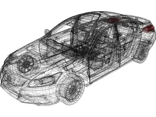 Honda Accord Sedan 3D Model preview