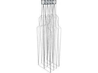 Grain Dryer 3D Model preview