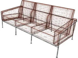 Sofa 3D Model preview