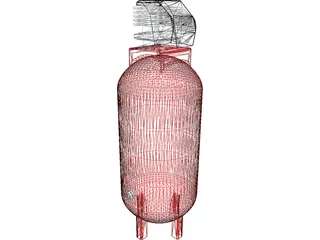 Craftsman Aircompressor 3D Model preview