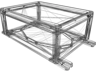 IP65 Watertight Enclosure RP1460 3D Model preview