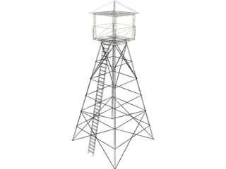 Tower Guard 3D Model preview