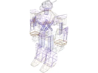 Robot 3D Model preview