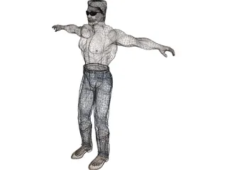 Man 3D Model preview