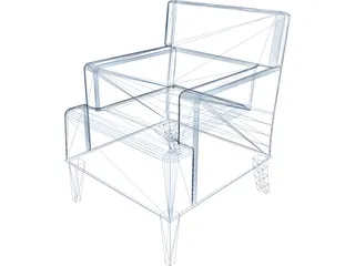 Chair Brentwood 3D Model preview