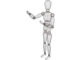 Mannequin 3D Model preview