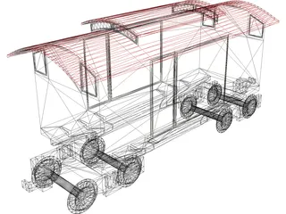 End Of The Line 3D Model preview