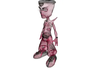 Alex 3D Model preview