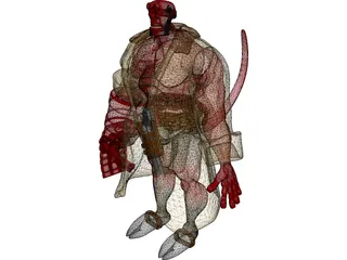 Hellboy 3D Model preview