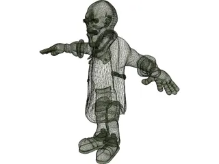 Savantfou 3D Model preview