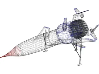 Thunderbird 3D Model preview