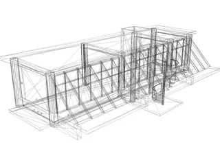 Mezanine 3D Model preview