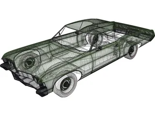 Chevrolet Impala (1963) 3D Model preview
