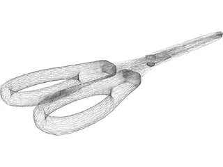 Scissors 3D Model preview