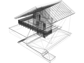 House 3D Model preview