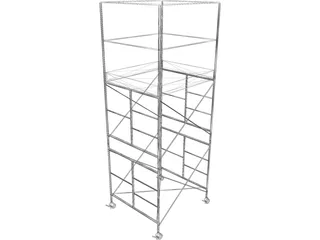 Rolling Tower 3D Model preview