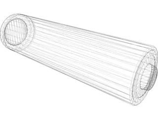 AA Battery 3D Model preview