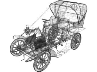 Renault (1901) 3D Model preview