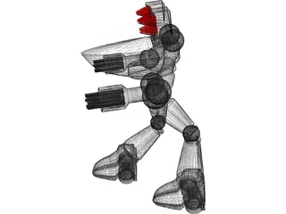 MECH Robot 3D Model preview