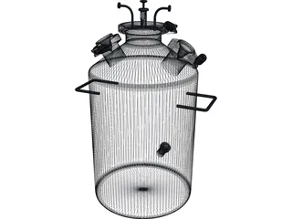Chemical Vault 3D Model preview