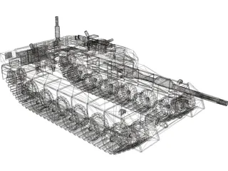 Tank Battle 3D Model preview