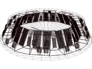 Madonna Detroit 3D Model preview