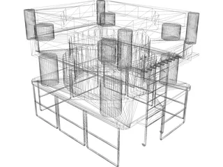 HCR2000 Casing Driver 3D Model preview