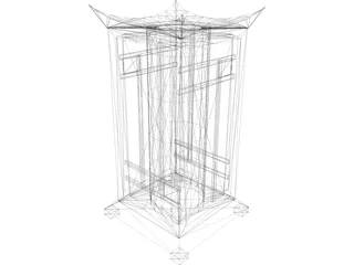 Lamp Oriental 3D Model preview