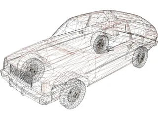 Mazda GLC (1980) 3D Model preview