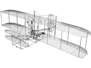 Wright Flyer [1903] 3D Model preview