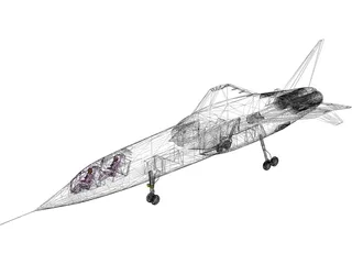 BAC TSR-2 3D Model preview