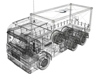 Volvo TH5 3D Model preview