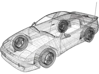 Mitsubishi/Eagle Talon 3D Model preview