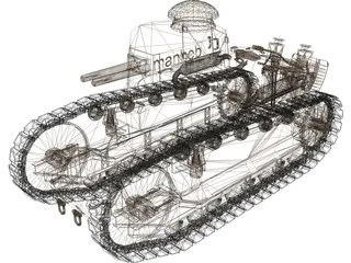 Renault 3D Model preview