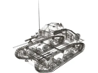 Fiat L3-33/1 3D Model preview