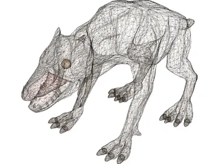 Mr. Tusker Abnormal Creature 3D Model preview