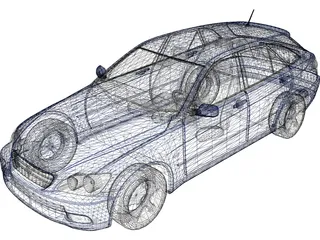 Lexus IS300 Sportcross [Toyota Altezza] 3D Model preview