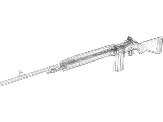 M-14 3D Model preview