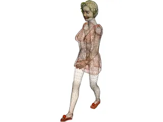 Woman 3D Model preview