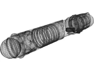 Light Saber 3D Model preview
