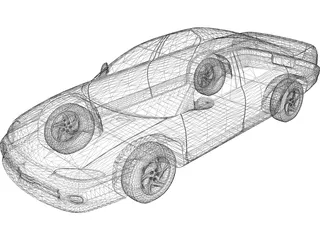 Chrysler Concorde 3D Model preview