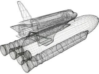 Space Shuttle Buran [+Energia] 3D Model preview