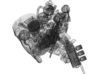 Robot 3D Model preview