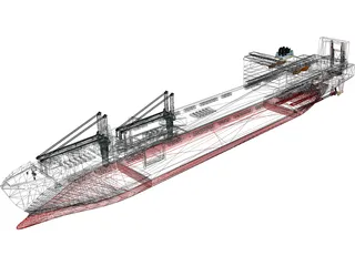 MSC TAKR300 3D Model preview