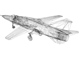 MiG-23ML Flogger-G 3D Model preview