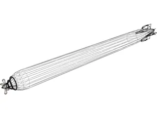 Torpedo 3D Model preview