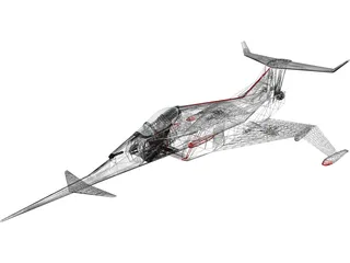 Angel Ship 3D Model preview