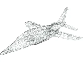 Alpha Jet 3D Model preview