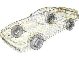 Toyota Supra MK3 (1991) 3D Model preview